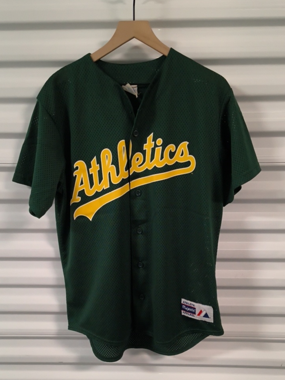 Vtg Majestic MLB Oakland Athletics Baseball Jersey Men's Size M